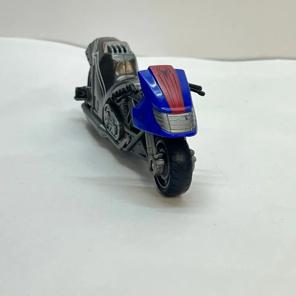 2012 hasbro amazing spider man motorcycle toy pullback and go 4 in‎ marvel